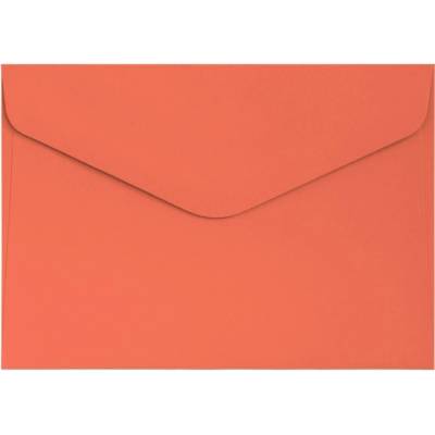 Galeria Papieru Ozdobné obálky hladké - C6, 120 g/m2, korálové, 10 ks