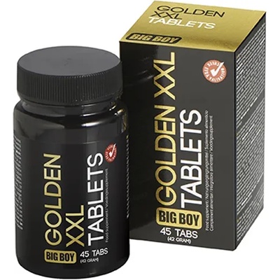 Cobeco Pharma Таблетки за уголемяване на пениса и по-силна ерекция "golden xxl big boy" 45 таблетки
