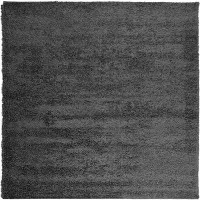 Шаги килим с дълъг косъм, модерен, антрацит, 240x240 см