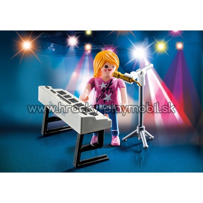 Playmobil 9095 Zpěvačka s klávesami