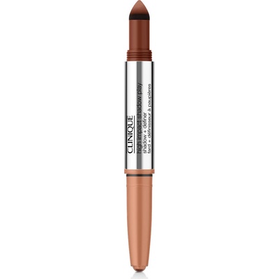 Clinique High Impact Shadow Play Shadow and Definer Očné tiene v ceruzke 1,9 g Flame + Ember