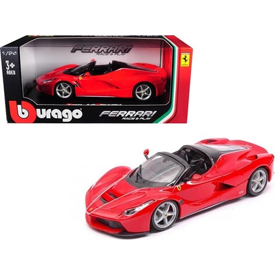 Bburago Ferrari Lafferrari Aperta červená 1:24