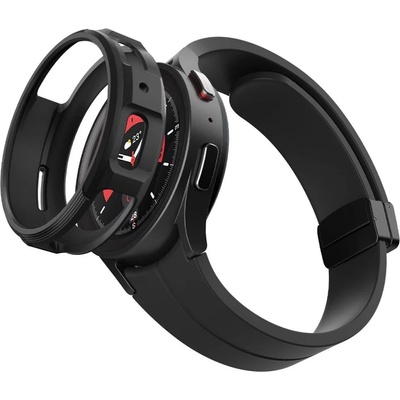 Spigen Liquid Air pouzdro Samsung Galaxy Watch 5 Pro 45mm černé ACS05185 – Zboží Živě