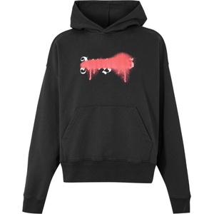 Palm Angels Суичър Palm Angels Mens Pull Over Hoodie - Black Red