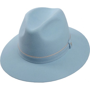 Blankytný dámský plstěný fedora klobouk Tonak 21153/18