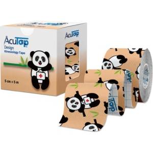 AcuTop Лента AcuTop, бежова, панда, 5 см x 5 м