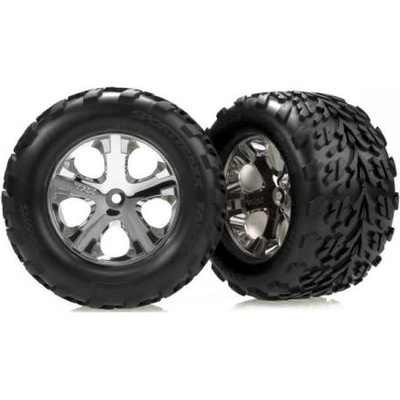 Traxxas колело 2.8", All-Star сребърен диск, 29mm, гума Talon (чифт)