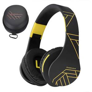 PowerLocus P2 black-yellow Слушалки