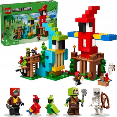 LEGO® Minecraft 21282 Papouščí domy