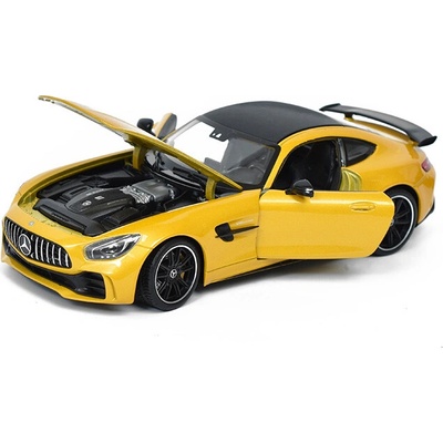 Welly Mercedes-Benz AMG GT R žlutý 1:24