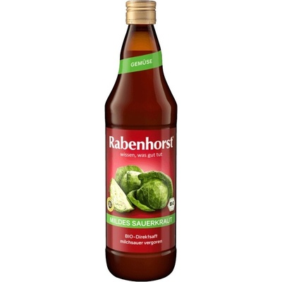 Rabenhorst Bio jemná šťava z kyslej kapusty 0,75 l