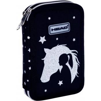 HEAD Ученически несесер Head - Сребърна мечта, 2 ципа (AS503023032)