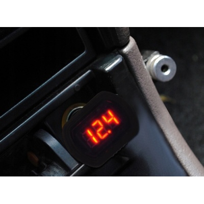 Deminas | Tester autobaterii do zapalovače, voltmetr do auta 12V/24V – Zbozi.Blesk.cz
