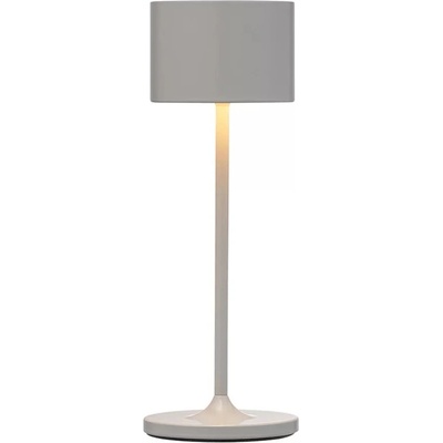 blomus Преносима настолна лампа FAROL MINI, 19, 5 см, LED, бял, сателитно сив, Blomus (BM67047)