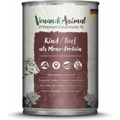 Venandi Animal hovězí jako jediný zdroj bílkovin 6 × 400 g