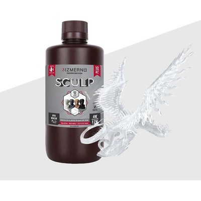 3izmerno / jamg he Фотополимерна Смола 3IZMERNO High Clear SCULP PLUS UV Resin 405nm / 1000g - кристална яснота и професионално качество