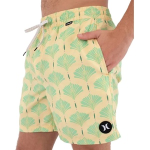 Hurley Бански гащета Hurley Volley Icon Printing Press Arbore swimming shorts - Yellow (Macadamia)