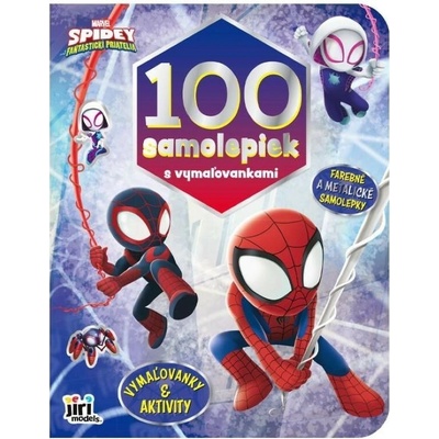 Jiri Models 3981-3 Marvel Spidey vymaľovanky so samolepkami 100 samolepiek