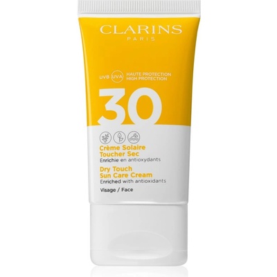Clarins Dry Touch Sun Care Cream слънцезащитен крем за лице SPF 30 50ml