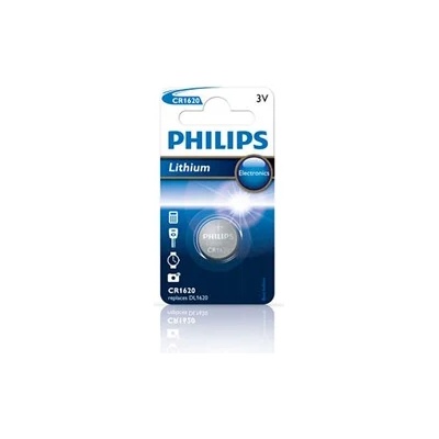 Philips CR1620/00B LITHIUM 3.0V 1-BLISTER (16 X 2) (CR1620/00B)