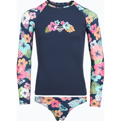 Roxy Дълъг ръкав + долна част на бански костюм ROXY Morning Flower Lycra Set mood indigo morning flowers