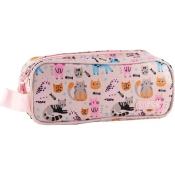 SAMPACK Несесер MP с три ципа SAMPACK Cats