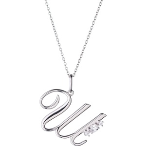 Silenti Jewelry Сребърно колие "Ш