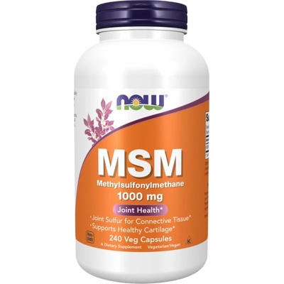 NOW MSM 1000 mg [240 капсули]