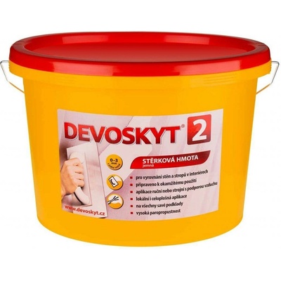 DEVOSKYT 2 stěrková hmota jemná 21 kg