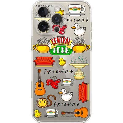 ERT GROUP Калъф Friends за iPhone 16 Pro, Прозрачен (WPCFRDS10141)