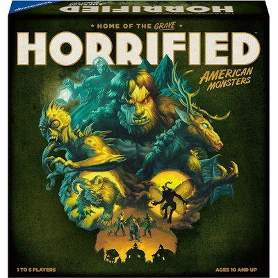 Ravensburger Настолна игра Horrified: American Monsters - Стратегическа (27363)