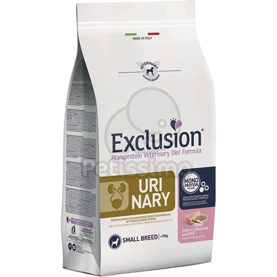 Exclusion Urinary Pork Sorghum & Rice Small Breed 2 kg