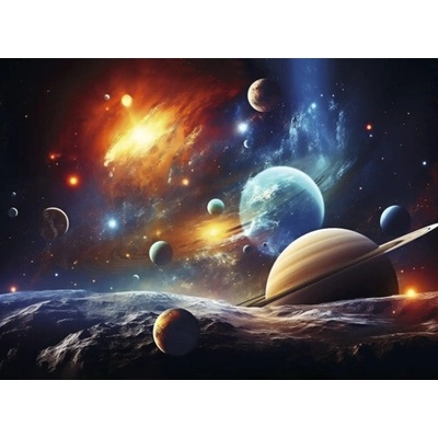 Obraz na plátne Solar System 70x50cm