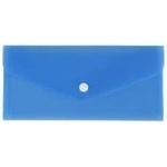 Biurfol Plastic snap folder DL blue Biurfol (TKS-03-03)