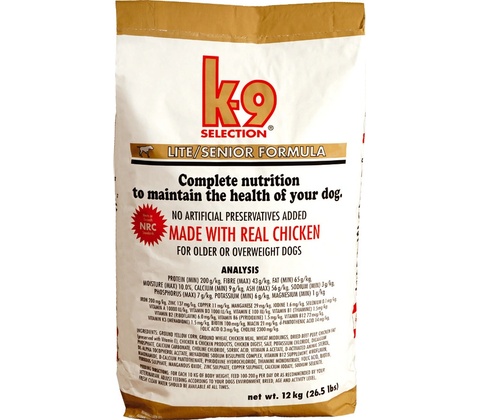 K-9 Selection Lite formula 12 kg