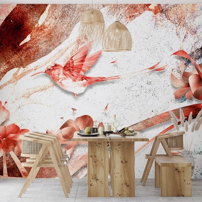 Art gift Фототапет - Червено колибри