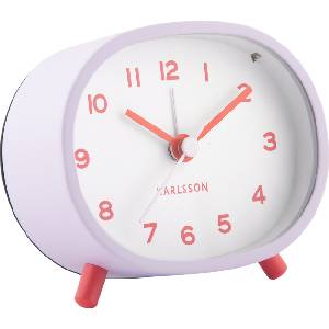 Karlsson Будилник Cheeky, светлолилав (KA6025LP) Будилник