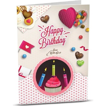 Image 1 of iGreet Поздравителна картичка iGreet - Празнични бонбони (HB005)