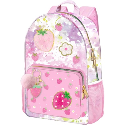 Dětský batoh Deluxe Strawberry – jahodový sen