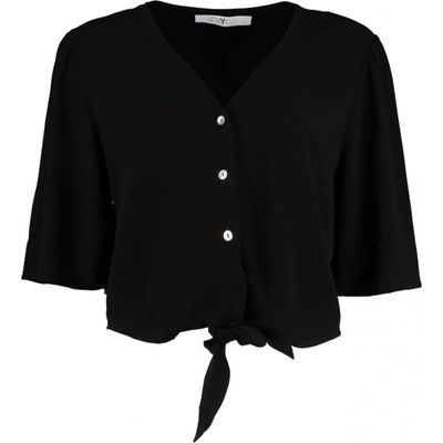 HaILYS Блуза 'Fi44zz' черно, размер XL