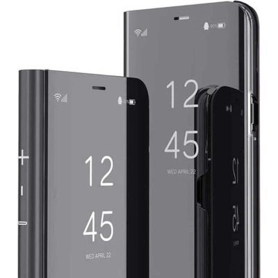 Pouzdro SES Zrdcadlové plastové flip Samsung Galaxy A54 5G - černé