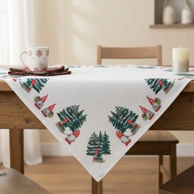 Decora Vánoční ubrus Christmas ELF 85x85 cm