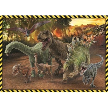 Trefl Dinosauři z Jurského parku 200 dílků