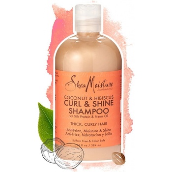Shea Moisture C&H Curl & Shine Shampoo 384 ml