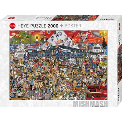 Heye Dějiny britské hudby 2000 dílků