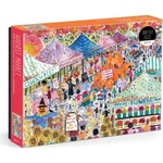 Galison Michael Storrings Harvest Market 1000 Piece Puzzle | Galison
