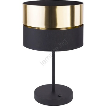 Image 1 of TK Lighting Настолна лампа HILTON 1xE27/25W/230V месинг/черна (TK5467)