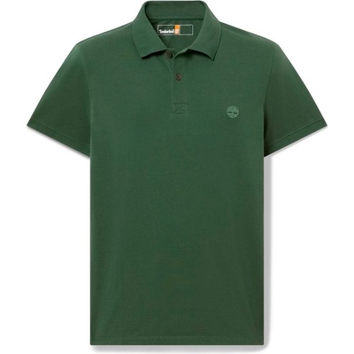Timberland Мъжка поло тениска Timberland Millers River S/S Stretch Polo shirt - Pineneedle - размер XL (216-8624-0214)
