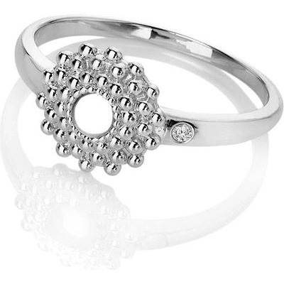 Hot Diamonds stříbrný prsten s diamantem Blossom DR278