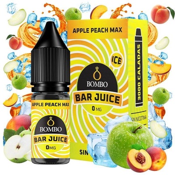 Bombo Bar Juice Apple Peach Max Nic Salts 10ml